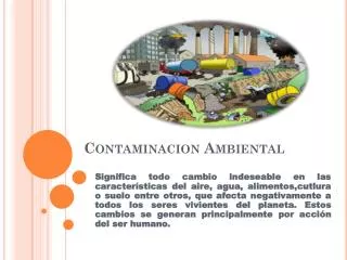 contaminacion ambiental