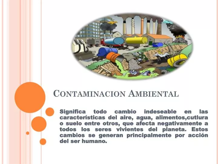 contaminacion ambiental