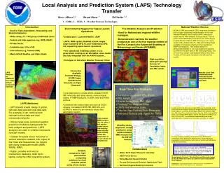 Local Analysis and Prediction System (LAPS) Technology Transfer