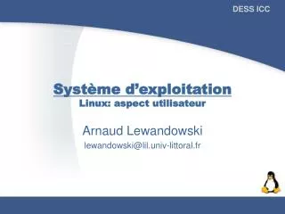 syst me d exploitation