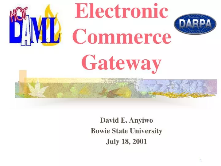 hot daml electronic commerce gateway