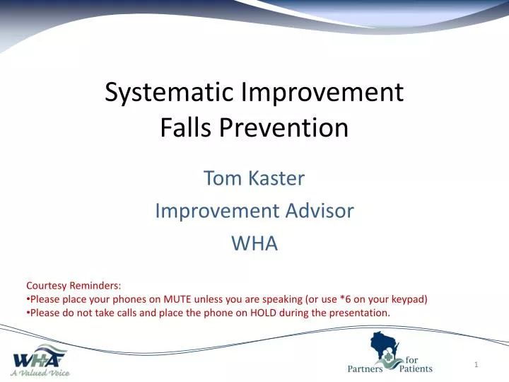systematic improvement falls prevention