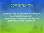 COMPETENCIA - slide 1