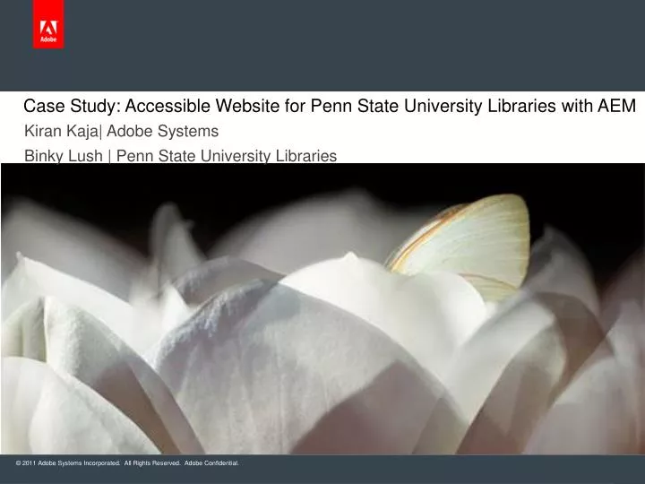 case study accessible website for penn state university libraries with aem