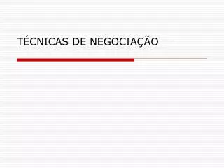 t cnicas de negocia o