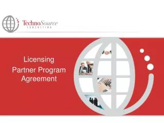 Licensing Partner Program Agreement