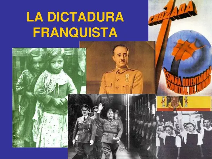 la dictadura franquista