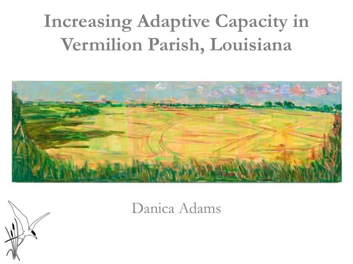 increasing adaptive capacity in vermilion parish louisiana