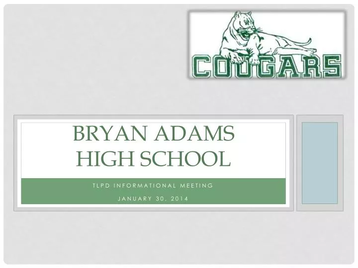 bryan adams high school