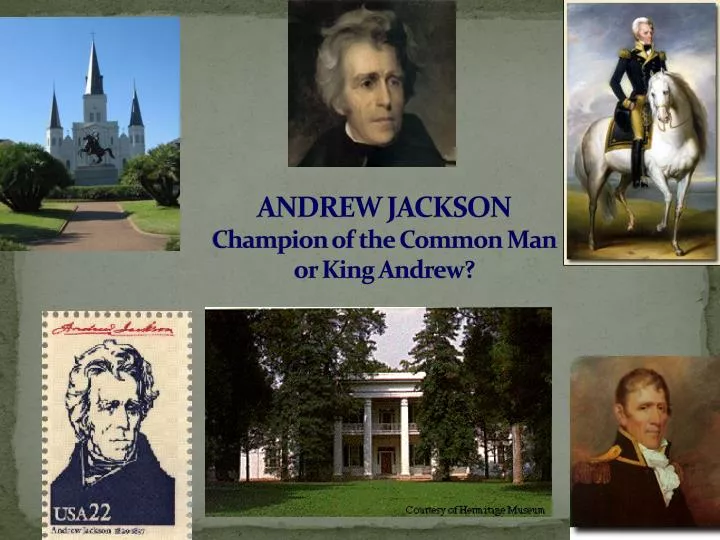andrew jackson champion of the common man or king andrew