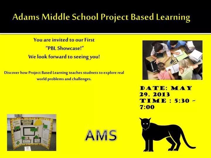 adams middle school project based learning