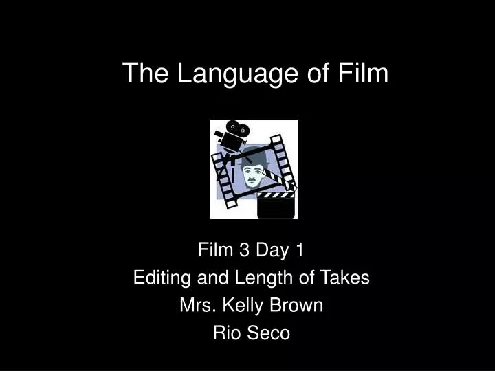 the language of film