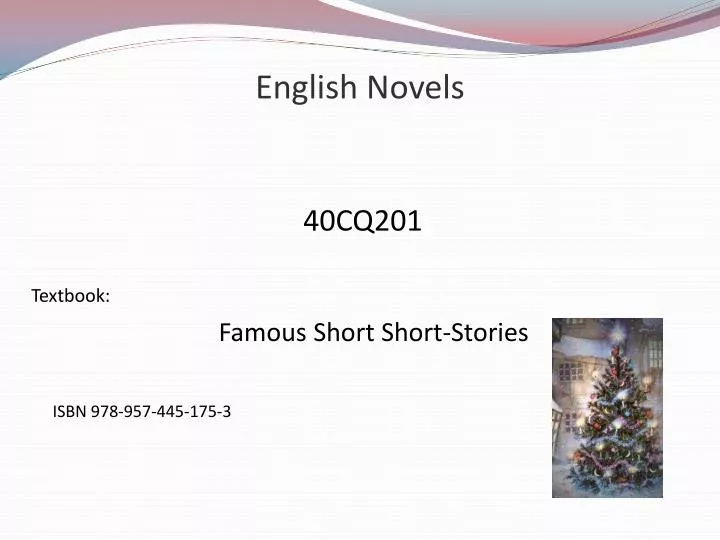 english novels