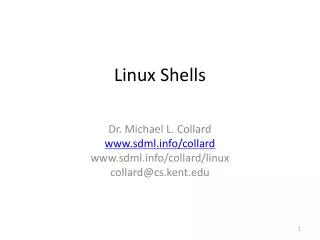 Linux Shells