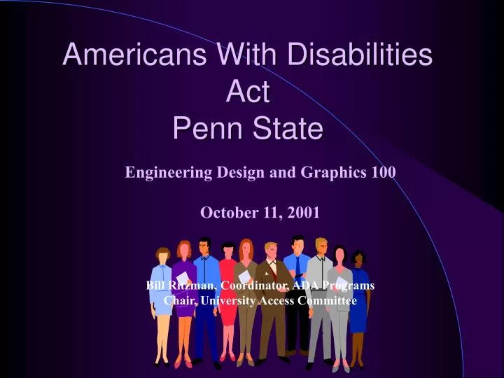 americans with disabilities act penn state