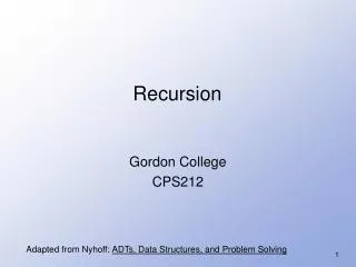 Recursion