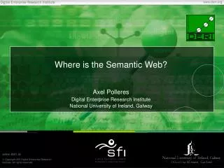 Where is the Semantic Web?