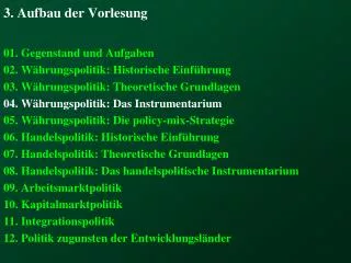 3 aufbau der vorlesung