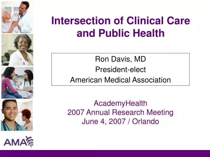intersection of clinical care and public health