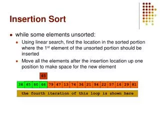 Insertion Sort