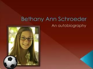 Bethany Ann Schroeder