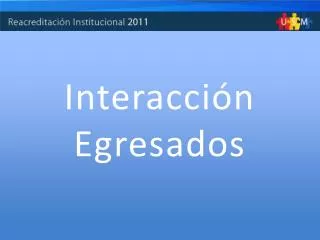 interacci n egresados