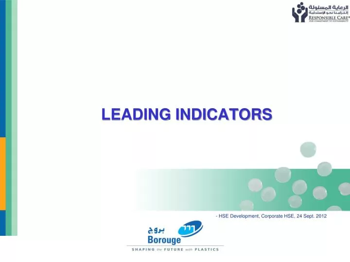 leading indicators