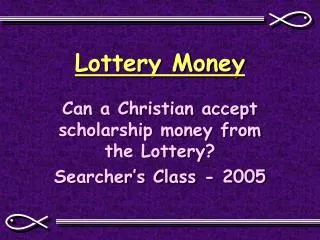 Lottery Money