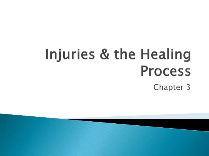 injuries the healing process