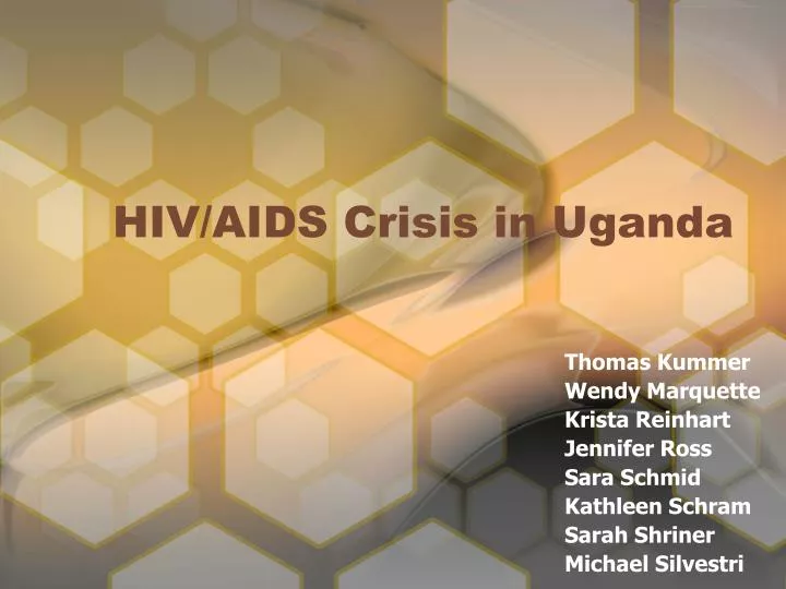 hiv aids crisis in uganda