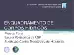 ENQUADRAMENTO DE CORPOS HÍDRICOS - slide 1