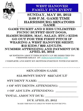 WEST HANOVER FAMILY FUN event
