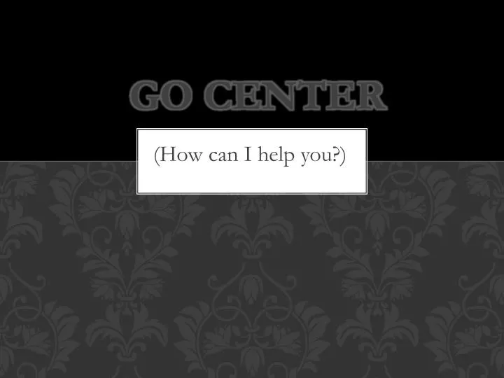 go center