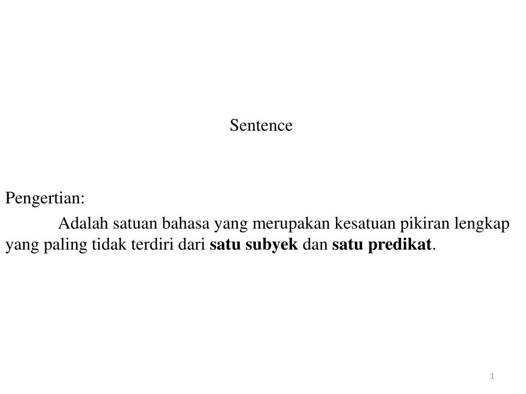 PPT - Sentence PowerPoint Presentation, free download - ID:6224494