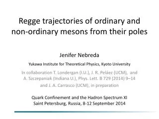 Regge trajectories of ordinary and non-ordinary mesons from their poles