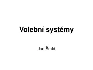 volebn syst my