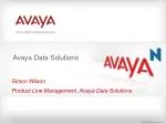 Avaya Data Solutions - slide 1