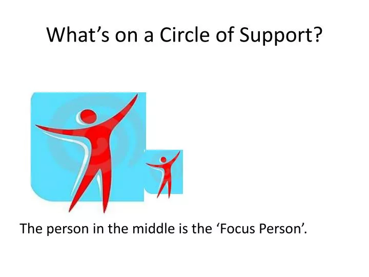 what s on a circle of support