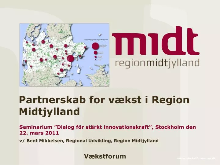 partnerskab for v kst i region midtjylland