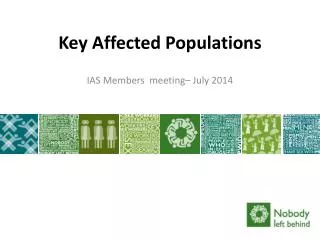 Key Affected Populations