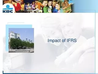 Impact of IFRS