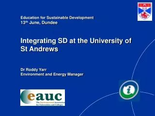 EAUC and the Campus Sustainability Programme (CaSPr)
