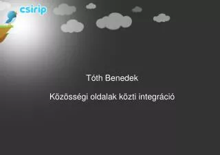 t th benedek k z ss gi oldalak k zti integr ci