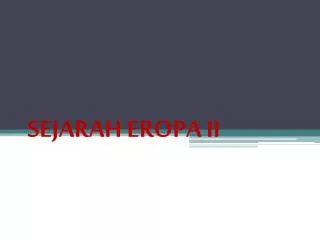 sejarah eropa ii
