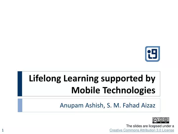 lifelong learning supported by mobile technologies