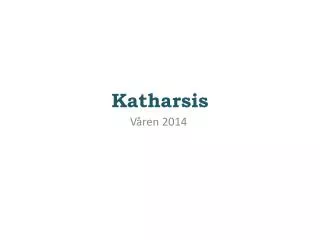 katharsis