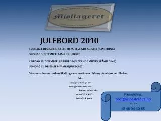 julebord 2010