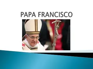 papa francisco