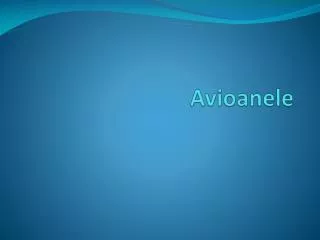 avioanele