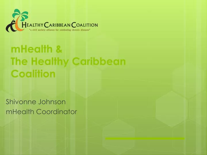 mhealth the healthy caribbean coalition